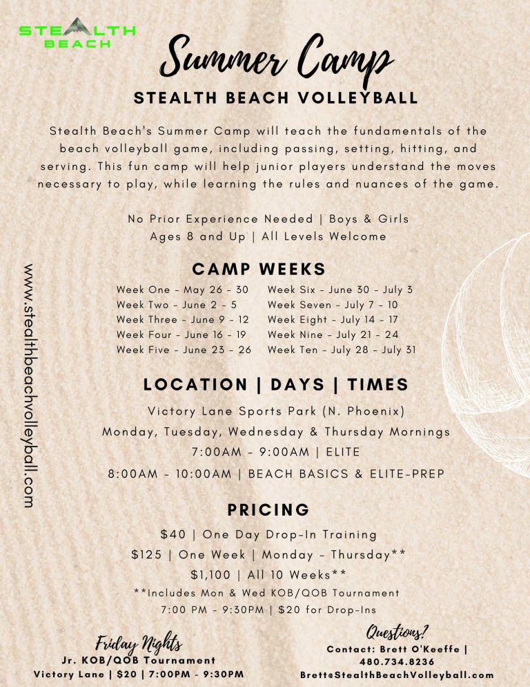 Beach volleyball camp  768x994